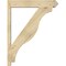 Ekena Millwork Funston Arts & Crafts Rough Sawn Outlooker, Douglas Fir, 6"W x 30"D x 38"H OUT06X30X38FST03RDF - alternate 3